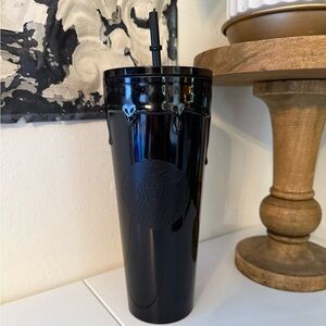 Starbucks Special Edition Halloween Black Slime Tumbler